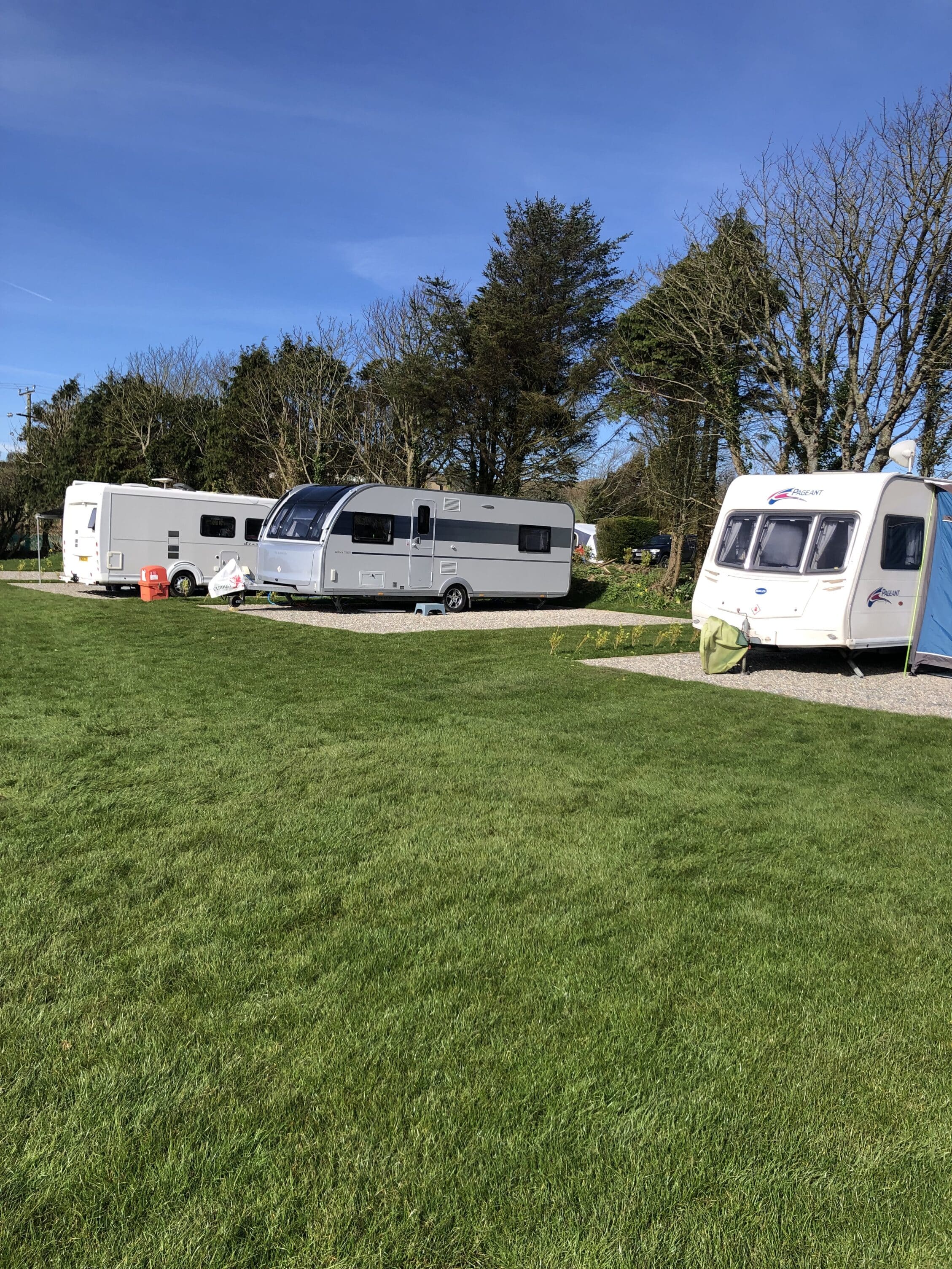 store and stay caravan sites