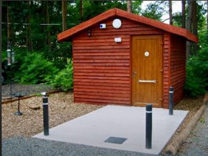 Somers Wood Caravan Park special building