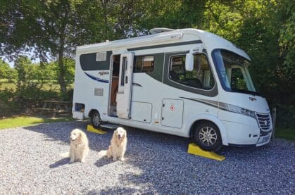 store and stay caravan sites