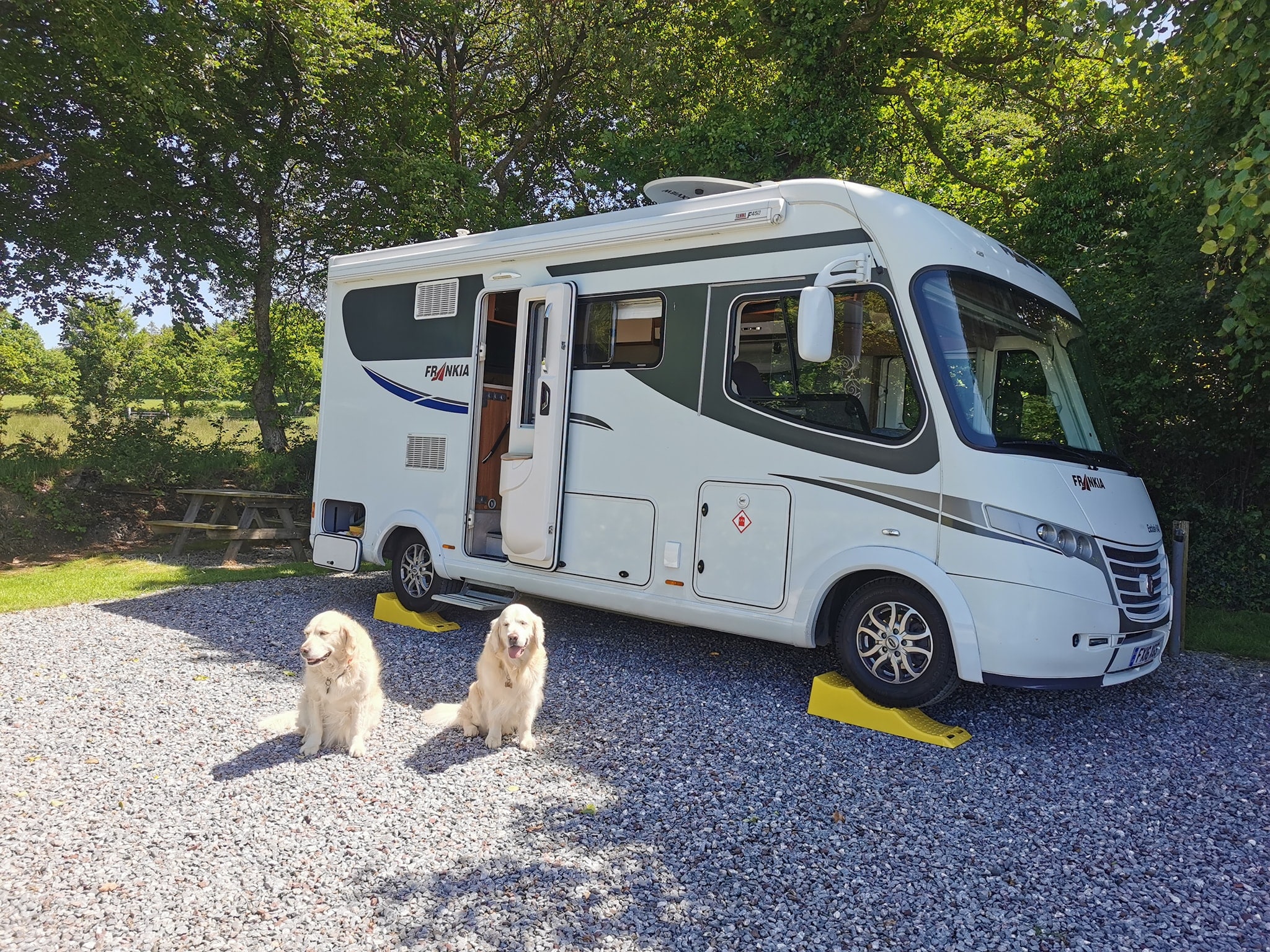 store and stay caravan sites